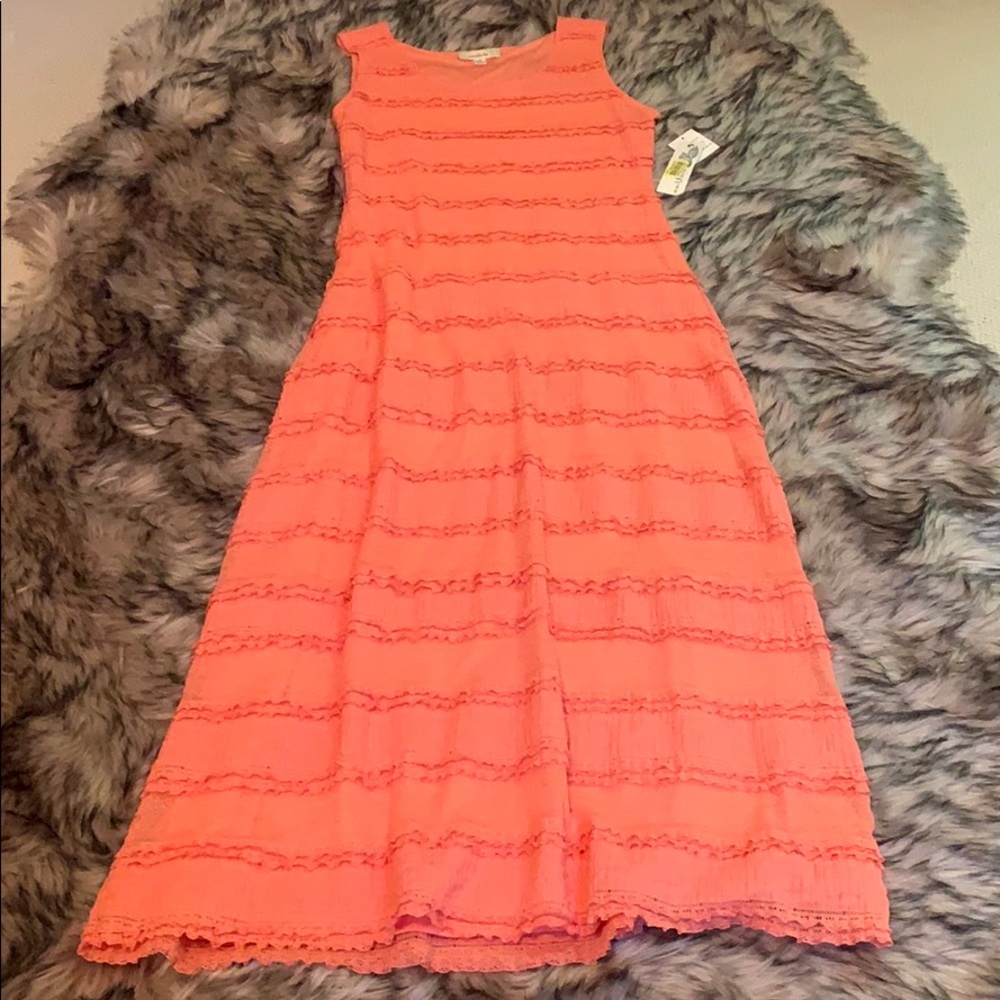 NWT Nurture Peach Maxi dress